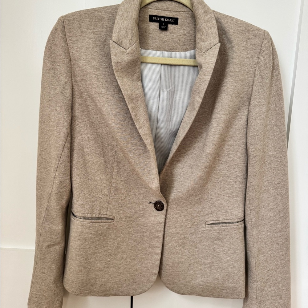 Beige Blazer by